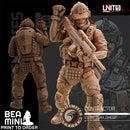Cyberpunk - Contractors - Mercenaries Strike Team | BeaMini Print to Order Miniatures