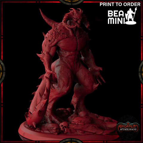 Master of the Pit | BeaMini Print to Order Miniature