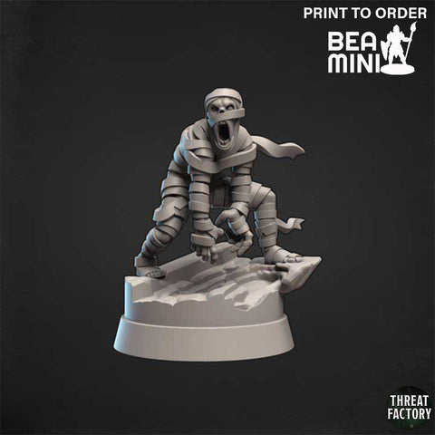 Mummy D | BeaMini Print to Order Miniatures