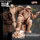 Hank 'Duke' Watson | BeaMini Print to Order Miniatures