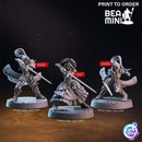 Vampire Fighters | BeaMini Print to Order Miniatures