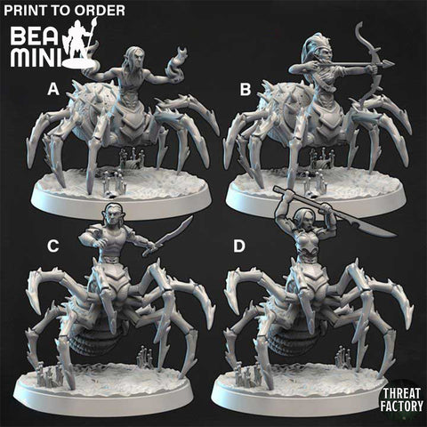 Drider | BeaMini Print to Order Miniatures