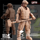 Frank 'Buck' Jennings | BeaMini Print to Order Miniatures