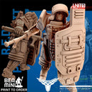 R.E.D. Unit Operator A | BeaMini Print to Order Miniatures