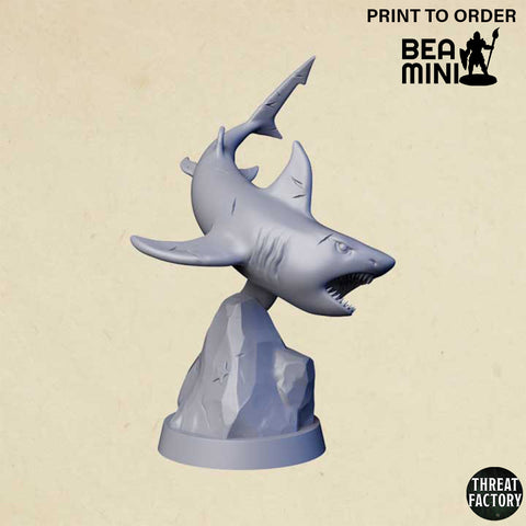 Shark | BeaMini Print to Order Miniatures