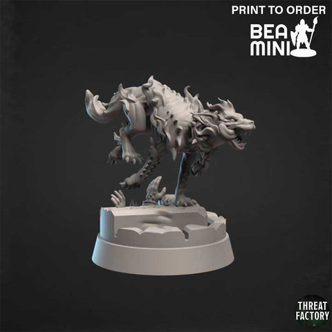 Hell Hound A | BeaMini Print to Order Miniatures