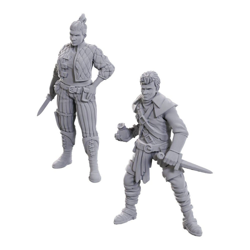 Cutpurses (Male & Female) - Nolzur's Marvelous Unpainted Miniatures