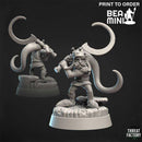 Redcap Warrior | BeaMini Print to Order Miniatures