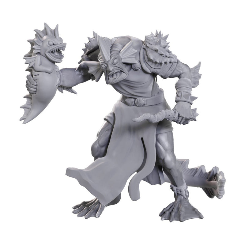 Sahuagin Priestess - Nolzur's Marvelous Unpainted Miniatures