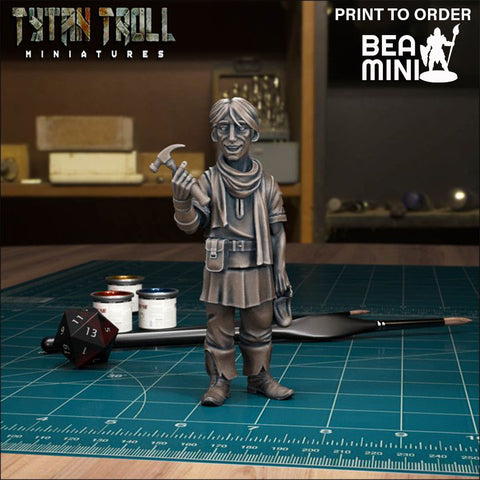 Curse of Strahd - Udo Lukovich | BeaMini Print to Order Miniatures