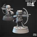 Bullywug Ranger | BeaMini Print to Order Miniatures