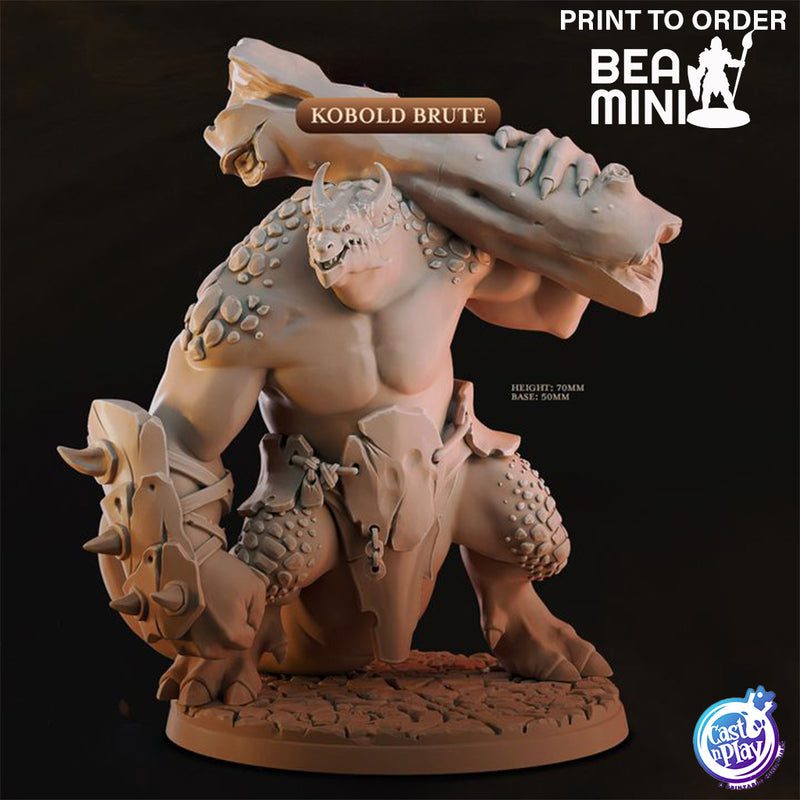 Kobold Brute | BeaMini Print to Order Miniatures