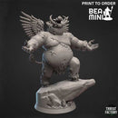 Nalfeshnee | BeaMini Print to Order Miniatures