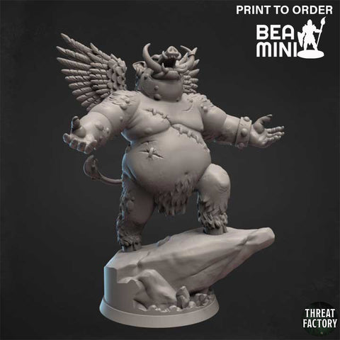 Nalfeshnee | BeaMini Print to Order Miniatures