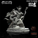 Soul Sucker Necromancer | BeaMini Print to Order Miniature