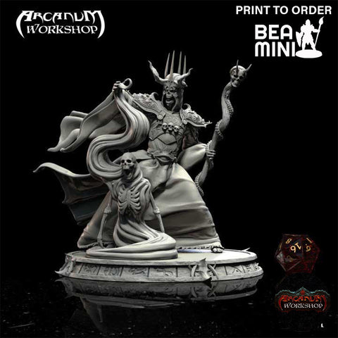 Soul Sucker Necromancer | BeaMini Print to Order Miniature