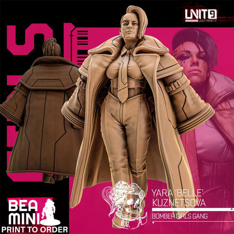 Yara 'Belle' Kuznetsova | BeaMini Print to Order Miniatures