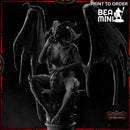 Sitting Succubus | BeaMini Print to Order Miniature