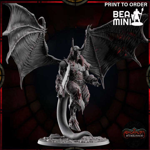 Hell Warrior | BeaMini Print to Order Miniature