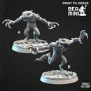 Red Slaad | BeaMini Print to Order Miniatures