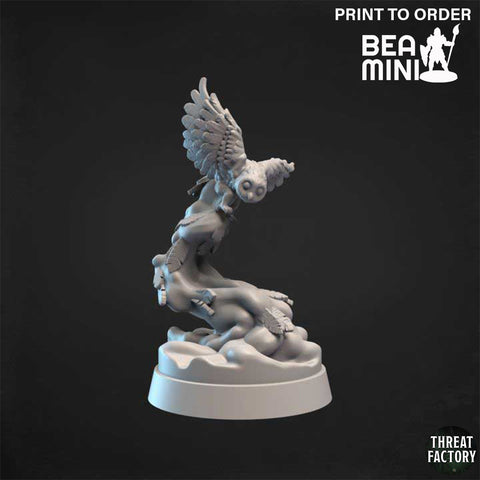 Owl | BeaMini Print to Order Miniatures