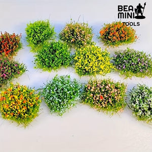 Bea Mini Basing Tufts - Chelsea Bushes (12 Pack)