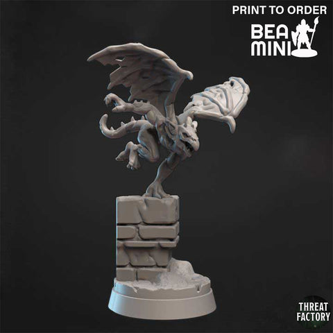 Gargoyle | BeaMini Print to Order Miniatures