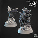 Bat & Swarm of Bats | BeaMini Print to Order Miniatures