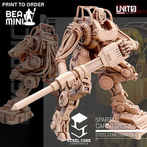 Spartan Cargo Drone 1 | BeaMini Print to Order Miniatures