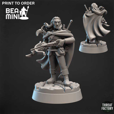 Drow Ranger | BeaMini Print to Order Miniatures