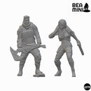 Brahim & Shelta | BeaMini Unpainted Sci-fi Miniatures