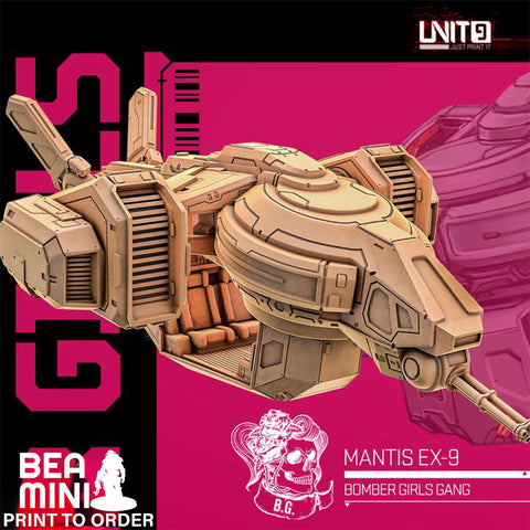 Mantis EX-9 | BeaMini Print to Order Miniatures