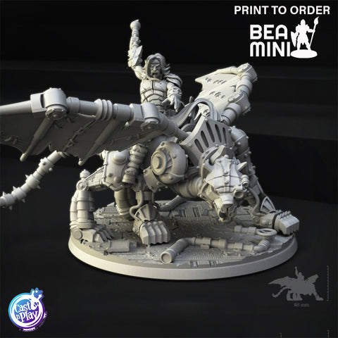 Artificer & Mechanical Beast | BeaMini Print to Order Miniatures