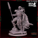 Dead Warlord | BeaMini Print to Order Miniature