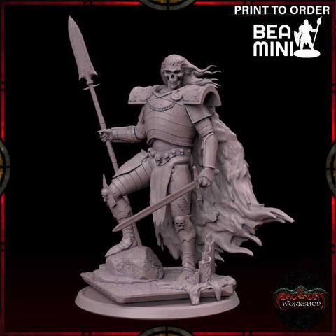 Dead Warlord | BeaMini Print to Order Miniature