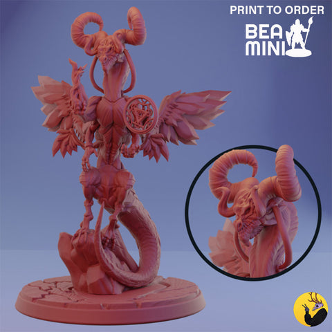 Kyrhios, The Exalted One | BeaMini Print to Order Miniatures