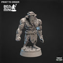 Flesh Golem B | BeaMini Print to Order Miniatures