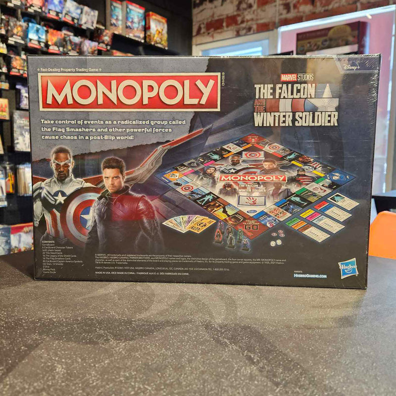 Monopoly: Marvel Studios' The Falcon and the Winter Soldier Edition