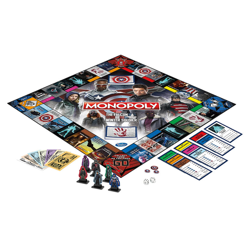 Monopoly: Marvel Studios' The Falcon and the Winter Soldier Edition