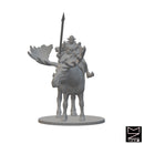 Moose Rider | BeaMini Unpainted RPG Miniatures