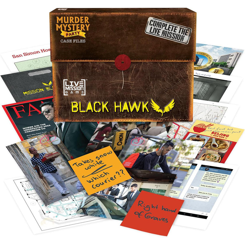 Murder Mystery Party - Mission Black Hawk