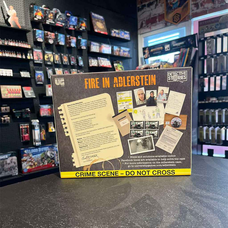Murder Mystery Party Case Files – Fire in Adlerstein