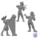 Musicians | BeaMini Unpainted RPG Miniatures