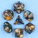 Night Walker - 7 Piece Polyhedral Dice Set + Dice Bag