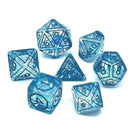 Ocean's Magic - 7 Piece Polyhedral Dice Set + Dice Bag