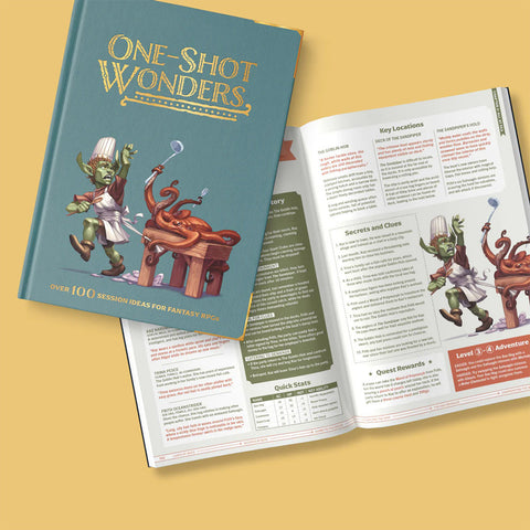 One-Shot Wonders: Over 100 session ideas for 5E from Roll & Play Press