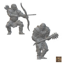 Orcs | BeaMini Unpainted RPG Miniatures