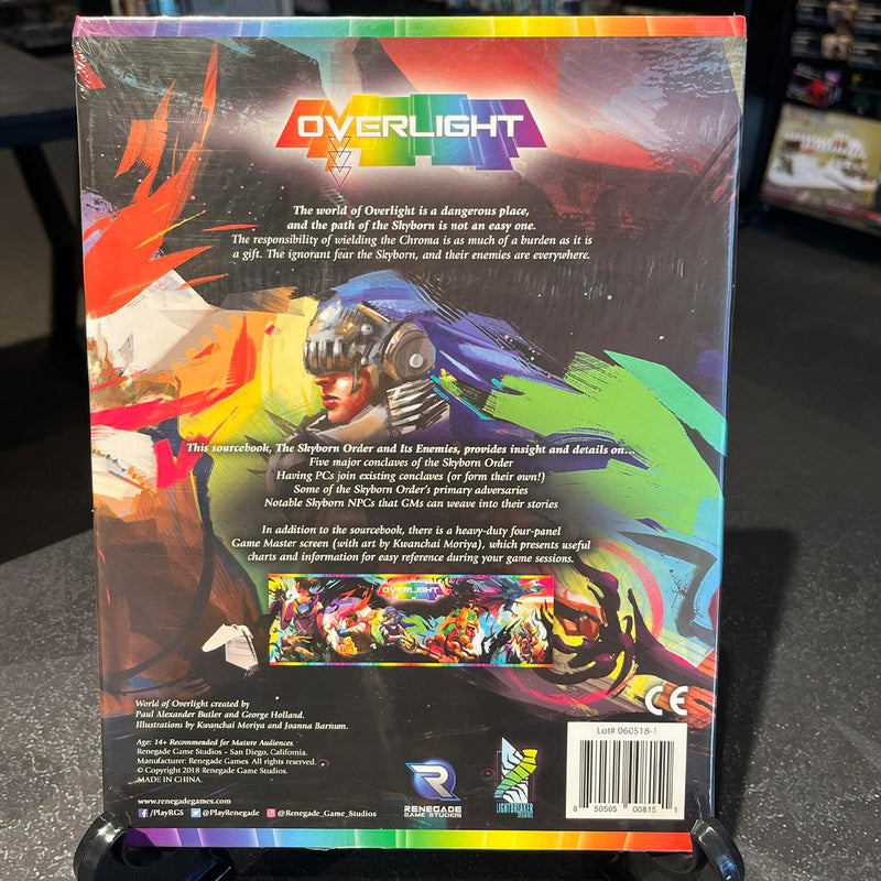Overlight RPG - The Skyborn Order and Its Enemies and Game Master Screen