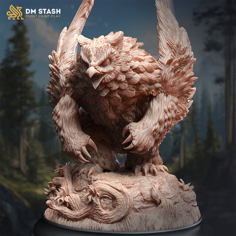 Owlbear | BeaMini Unpainted RPG Miniatures
