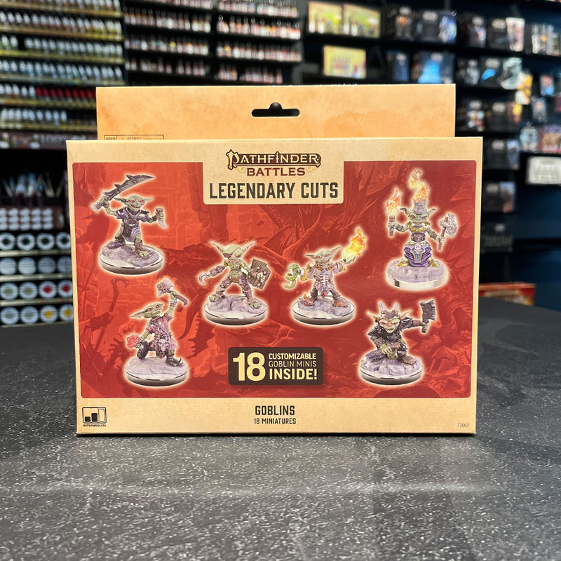 Pathfinder Legendary Cuts Goblins - 18 Customisable Goblin Minis!